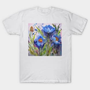 Blue Poppies T-Shirt